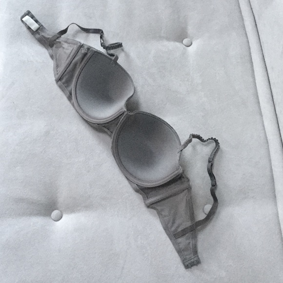 Manguun Gray Padded Bra - Picture 2 of 16